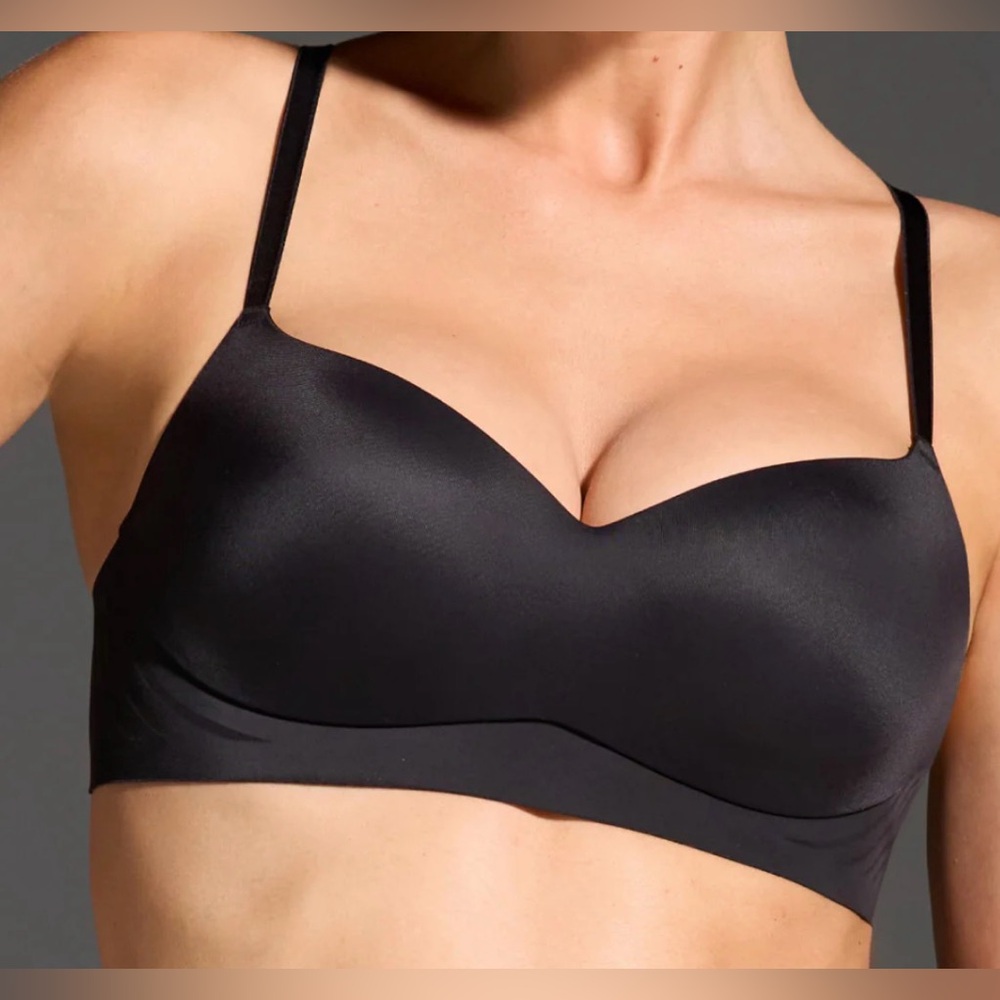 Eby one piece contour bra black size medium